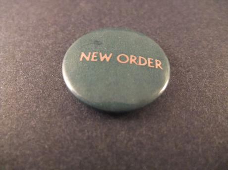 New Order Engelse newwaveband voorman Ian Curtis logo